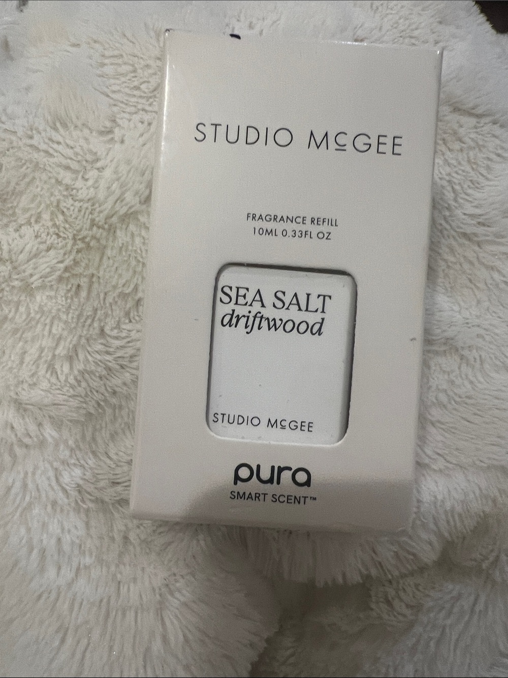 Studio McGee Pura Sea‎ Salt Driftwood Fragrance Refill - Cream New in Box